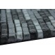 100% Wełniany naturalny dywan Brinker Carpets Stone 800 170x230cm wart 4 500zł szary wełna filcowana