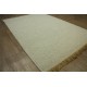 Gładki beżowy dywan z nutą szarego dwustronny ręcznie tkany - kilim 140x200 HIT