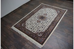 Śliczny beżowy dywan Indo Bidjar ok 120x180cm 100% wełna ekskluzywny