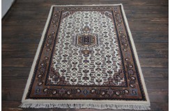 Śliczny beżowy dywan Indo Bidjar ok 120x180cm 100% wełna ekskluzywny