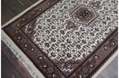 Śliczny beżowy dywan Indo Bidjar ok 120x180cm 100% wełna ekskluzywny