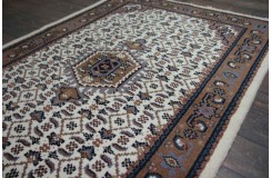Śliczny beżowy dywan Indo Bidjar ok 120x180cm 100% wełna ekskluzywny