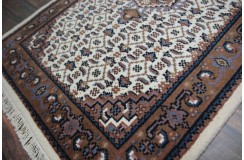 Śliczny beżowy dywan Indo Bidjar ok 120x180cm 100% wełna ekskluzywny