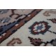 Cenny gęsto ręcznie tkany dywan Tebriz Kanchipur 100% wełna 180x230cm Indie piękny perski wzór brązowy