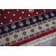 Piękny czerwony dywan indyjski MIR Kanchipur 100% wełna owcza ok 200x300cm 