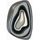 Dywan Brink & Campman Xian 77304 slice Grey 100% akryl 170x240cm nowoczesny design wycinany kształt -50%