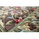 Rzeźbiony ręcznie CHIŃSKI jedyny 100% wełniany dywan AUBUSSON fioletowy 60x90cm