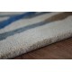 Dywan Brink & Campman Xian 78108 100% akryl 170x240cm nowoczesny design -50% biały w kolorowe fale