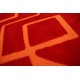Dywan Brink & Campman 100% akryl 170x240cm nowoczesny design dwupoziomowy wzór czerwony
