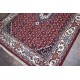 Czerwony klasyczny dywan Bidjar z Indii 170x240cm wzór HERATI z medalionem