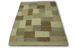 LUKSUSOWY niezwykły dywan BRINKER FEEL GOOD CARPETS CORBIN CORNA10 wełna filcowana naturalny 170x230cm