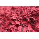 Mięciutki dywan shaggy czerwienie wełna i poliester 160x230