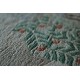 Naturalny JEDWABNY KWIATOWY dywan TIANJIN (CHINY) lusksuowy jedwab obrazkowy wzór ręcznie tkany rajski ptak