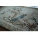 Jedwabny ptak na dywanie obrazowy lśniący miękki dywanik 63x93cm Chiny