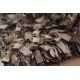 Puszysty dywan shaggy z wełny filcowanej i poliesteru 165x235m Indie ręcznie tkany tanio nasycony ciepły brązowy