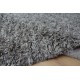 Piękny dywan shaggy z wełny filcowanej i poliesteru 165x235m Indie ręcznie tkany tanio beżowe pasy