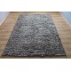 Piękny dywan shaggy z wełny filcowanej i poliesteru 165x235m Indie ręcznie tkany tanio jasny brąz