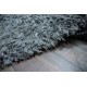 Szary dywan wełna filcowana i poliester tanio 165x235cm shaggy z Indii