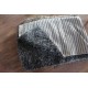 Szary dywan wełna filcowana i poliester tanio 165x235cm