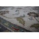 Beżowy dywan kwiatowy Persian z Indii 155x245cm 100% wełna