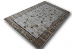 Pastelowy kolorowy tradycyjny dywan indyjski z perskim motywem 155x245cm