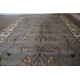 Ciekawy szaroniebieski dywan z klasycznym wzorem z Indii 100% wełna