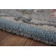 Jasnoniebieski elegancki kwiatowy dywan z Indii 100% wełna owcza 155x245cm
