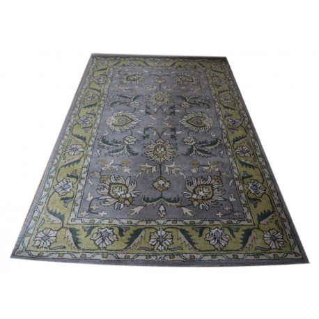 Piękny gruby welniany ciepły dywan z Indii ok 160x230cm porządny
