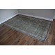 Zielony stonowany dywan indyjski z perskimi wzorami 100% wełna 155x245cm