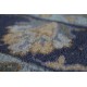 Bogaty kwiatowy dywan welniany z Indii odcienie szarości ręcznie tkany