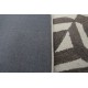 Beżowo-brązowy nowoczesny gruby dywan indyjski geometryczny 270x360cm