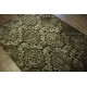 Brązowy wełniany dywan Vintage z jedwabnymi wstawkami 160x230cm piękny design Indie