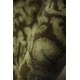 Brązowy wełniany dywan Vintage z jedwabnymi wstawkami 160x230cm piękny design Indie