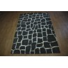 100% wełna gruby dywan z Indii vintage 160x230cm design beż
