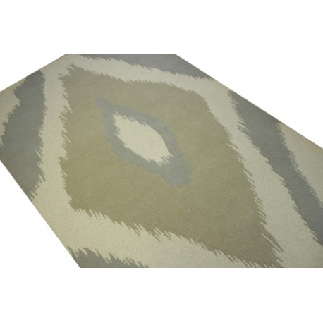 Szaro brązowo beżowy wełniany dywan piękny nowoczesny dywan do salonu 150x240cm