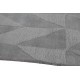 Szary z nutą zieleni  tani dywan wełniany z Indii wielki 275x365cm dwupoziomowy ręcznie tkany