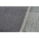 Szary z nutą zieleni  tani dywan wełniany z Indii wielki 275x365cm dwupoziomowy ręcznie tkany