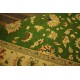 Zielony unikatowy ręcznie tkany dywan Ziegler Farahan z Pakistanu 100% wełna 120x176cm luksusowy