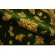 Zielony unikatowy ręcznie tkany dywan Ziegler Farahan z Pakistanu 100% wełna 120x176cm luksusowy