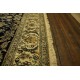 Nain 12la Kashmar gęsto ręcznie tkany dywan z Iranu wełna + jedwab ok 250x350cm granatowy majestatyczny