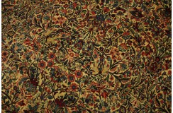 Jedyny bogty perski dywan Kerman Lawer 300x400cm 100% wełna 360000 węzłów/m2 beżowy