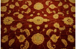 Orientalny ręcznie tkany dywan Ziegler z pakistanu 100% wełna 250x350