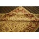 Beżowy z czerwonym akcentem luksusowy ręcznie tkany dywan Ziegler ok 200x300cm Pakistan 100% wełna