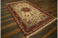 Perski oryginalny dywan Isfahan 70x140cm oryginał z Iranu luksusowy