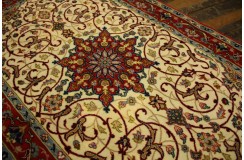 Perski oryginalny dywan Isfahan 70x140cm oryginał z Iranu luksusowy