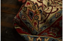 Perski oryginalny dywan Isfahan 70x140cm oryginał z Iranu luksusowy