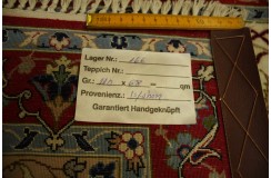 Perski oryginalny dywan Isfahan 70x140cm oryginał z Iranu luksusowy