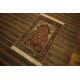 Indyjski dywan ręcznie tkany Kaszmir z czytego jedwabiu 77x117cm Jedwab naturalny motyw wnęki