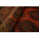 Oryginalny dywan z Afganistanu 70 letni polantyczny kobierzec 100% wełna monochromatyczny 84x184cm