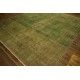 Dywan ręczne tkany perski Tabriz Colored Vintage zielony ok 300x400cm RELOADED Retro